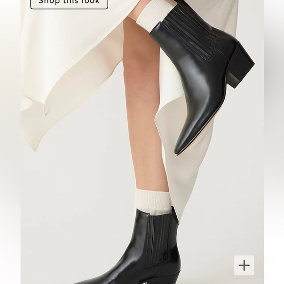 NWT 👢J. Crew Piper leather ankle boots size 9 - Picture 3 of 7